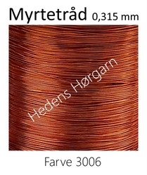 Myrtetråd 0,315 mm farve 3006 kobber